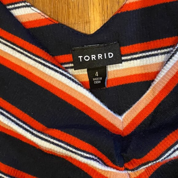 Torrid Sleeveless Wide Leg Jumpsuit Torrid Size 4 (4X-26) - Picture 4 of 5